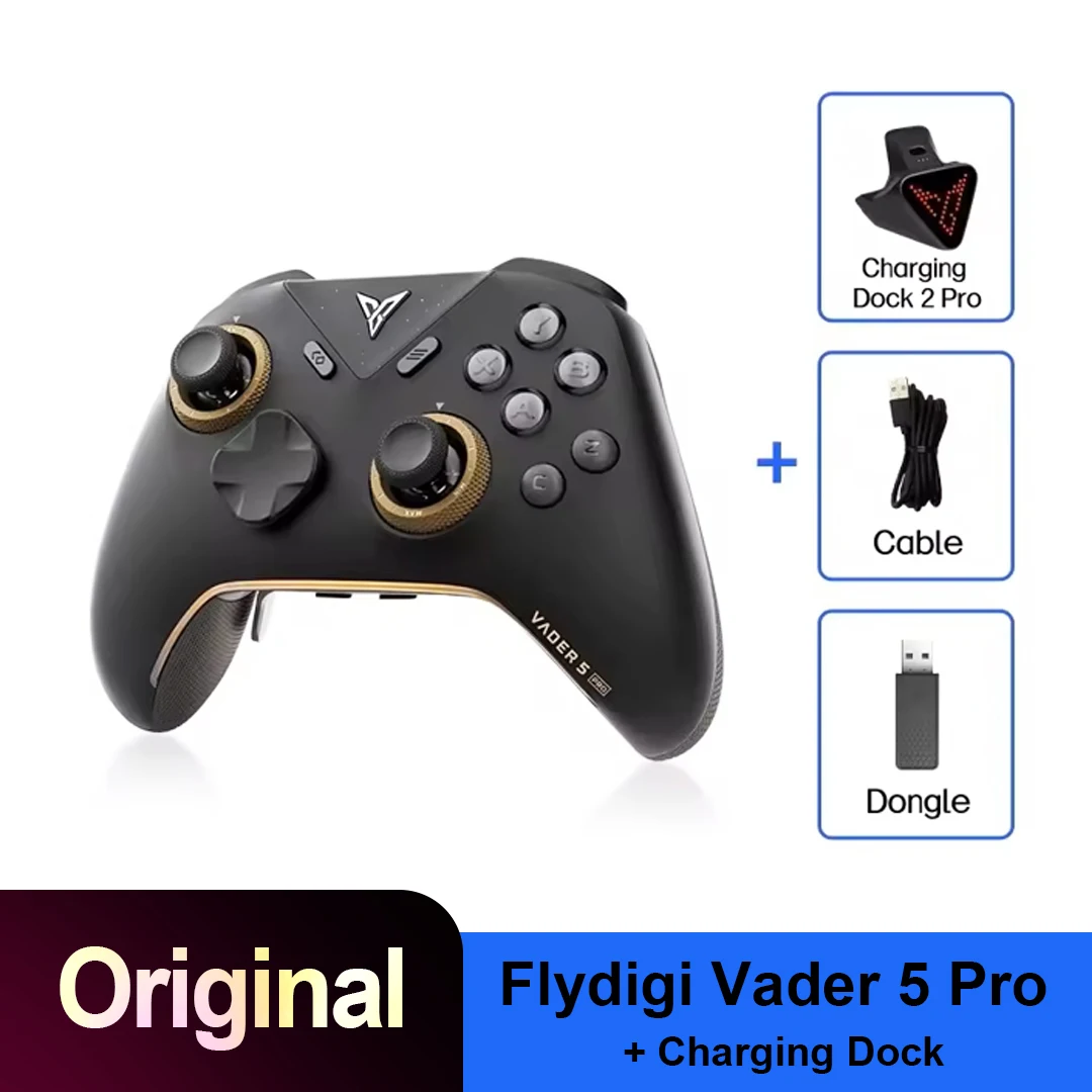 Flydigi Vader 5 Pro ワイヤレスゲームパッド アスレチックエリート
