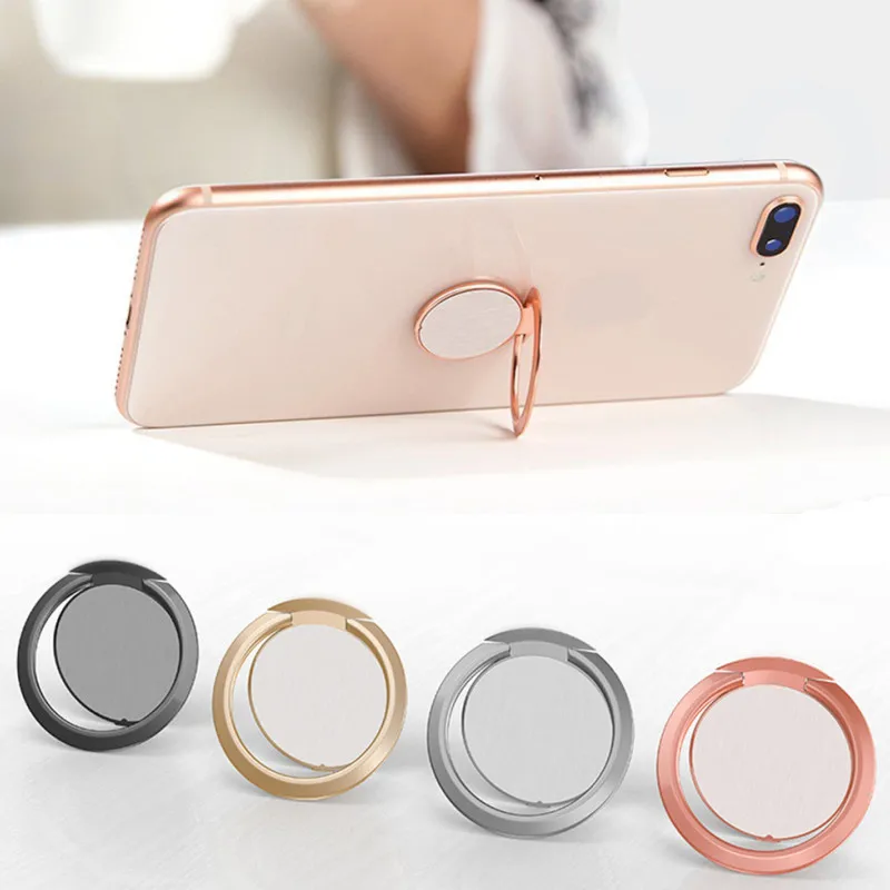 Galaxy S23 Plus Metallic Finger Ring Holder Matte Case – Luxury Concept