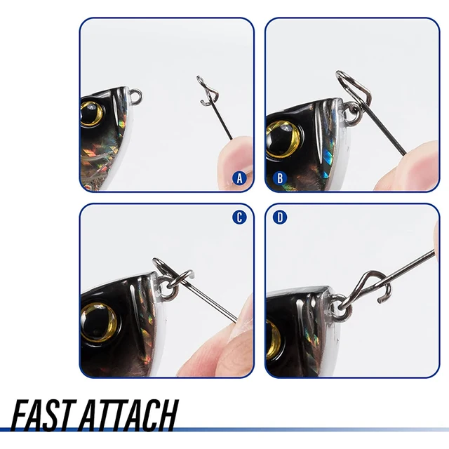 25 O 50 Uds. Snap De Pca Con Mosca Cambio Rápido Para - Foto 6