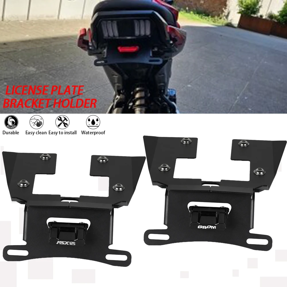 

Держатель номерного знака для HONDA MSX 125 SF/Grom 2016-2020 2019 CNC MSX125