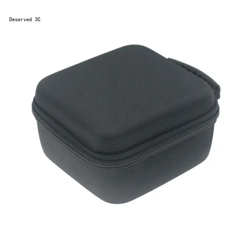 

R9CB Carrying Case for BLACK D50 Hard Bag CrushProof Box Protective Cover SSD Double Zipper Enclosure Shells Bag