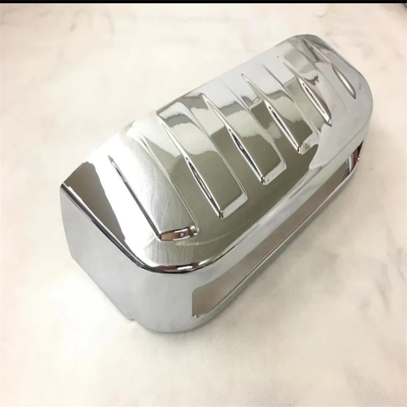 

For Toyota Prado 2010 2011 2012 2013 2014 2015 2017 2018 ABS Chrome Rear License Plate Frame Trim Cover Car-styling Accessory
