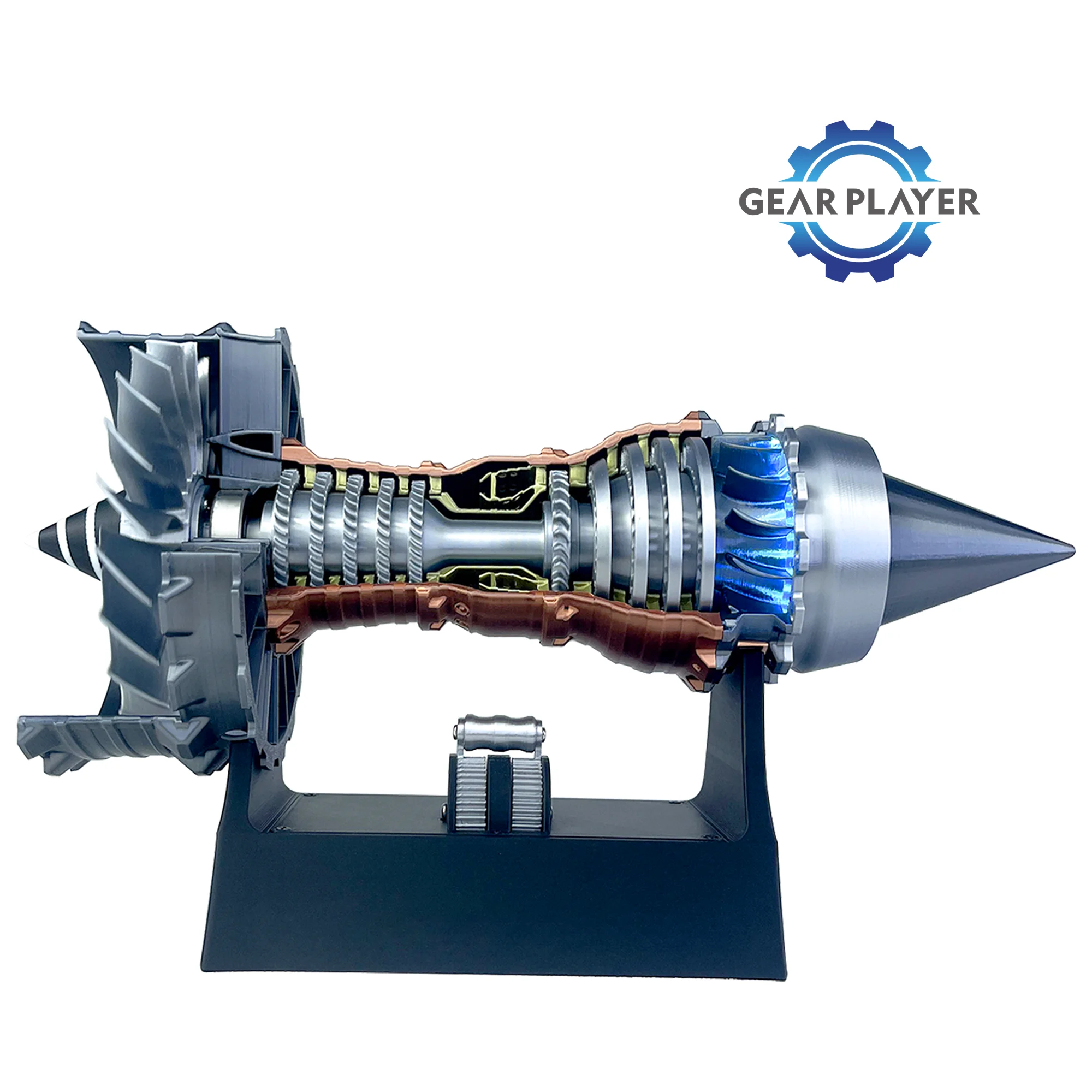 Super Turbofan Engine Model Brushless Motor Function Fan Electric High ...