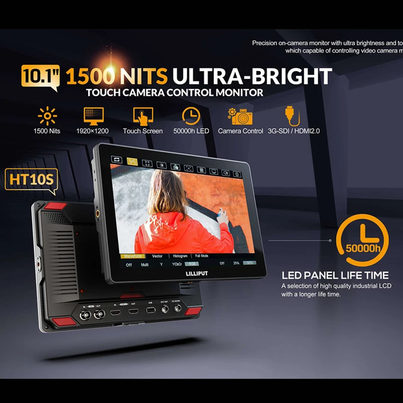 Produktbild von LILLIPUT V4 3.97 Inch Mini Single Camera-Monitor 1080P Rückkamera