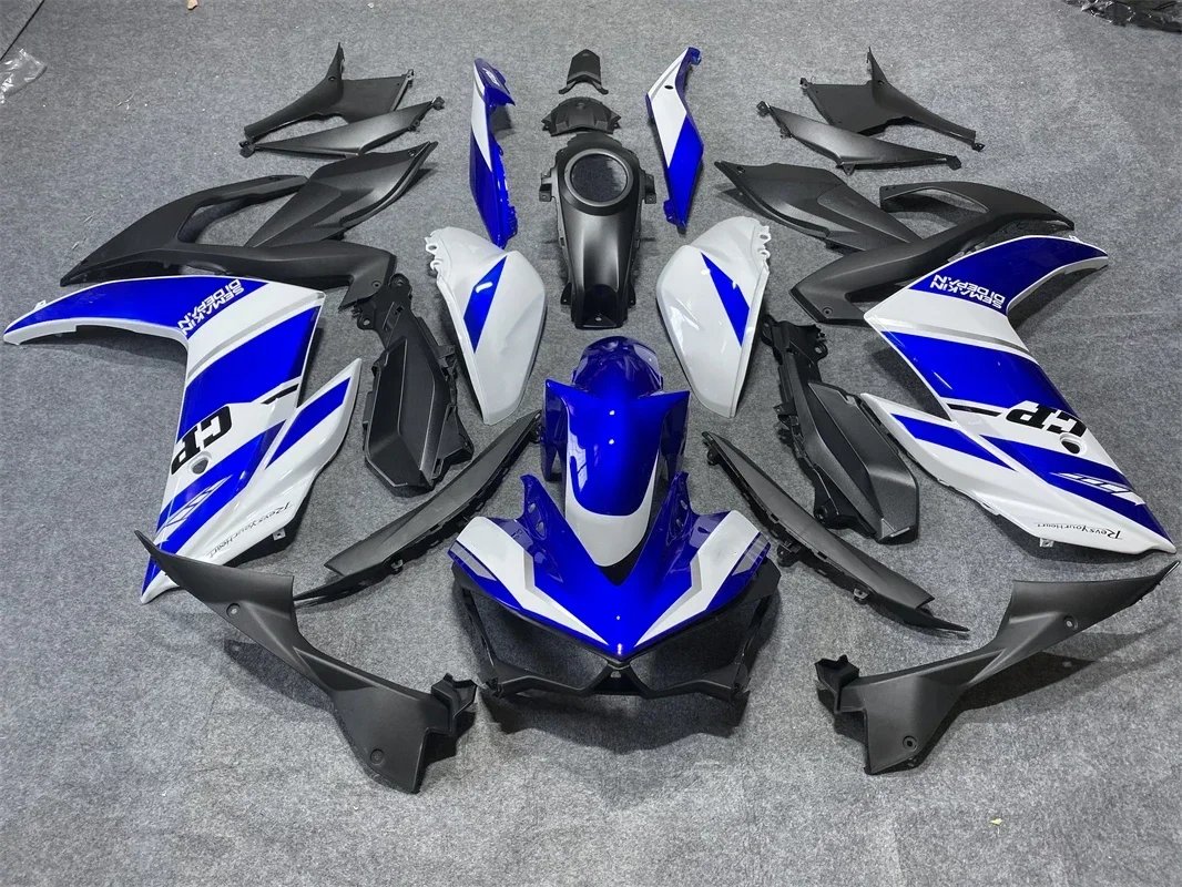 

Injection Fairings for R3 2015 - 2017 R25 2016 Complete Panels 15 16 17 ABS Plastic Panels Kit Body Work Blue and whiteCowlings