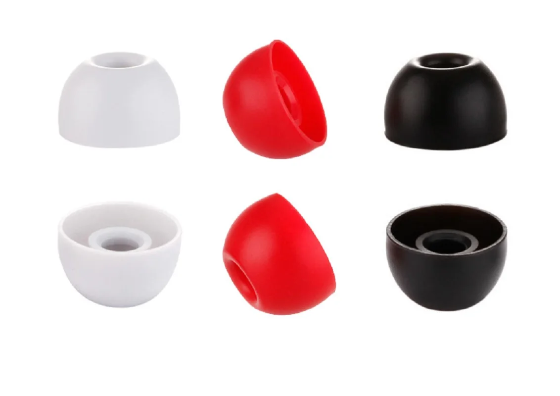 Replacement Silicone Ear tips buds For Beats Studio Buds In Ear Earphones Super soft Ear tips Earbuds Eartips
