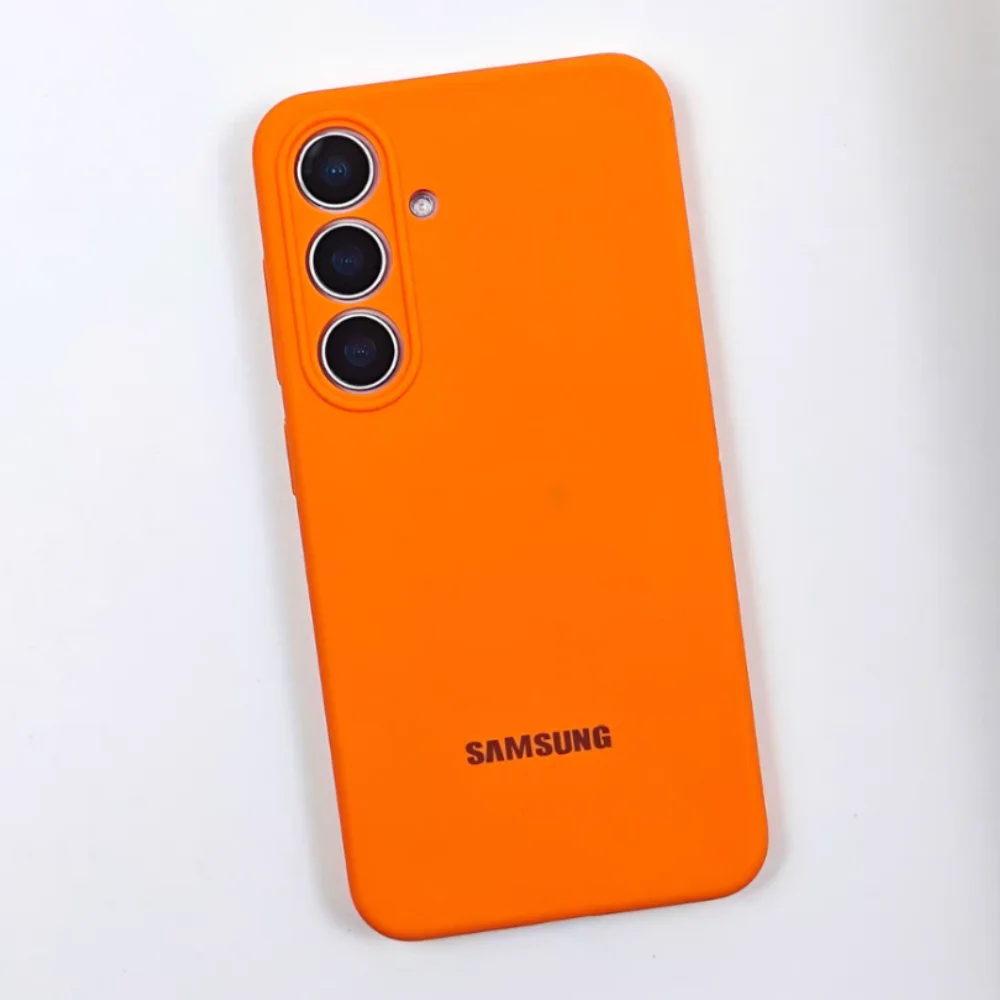 Original Silicone Solid Color Phone Case with Official Box