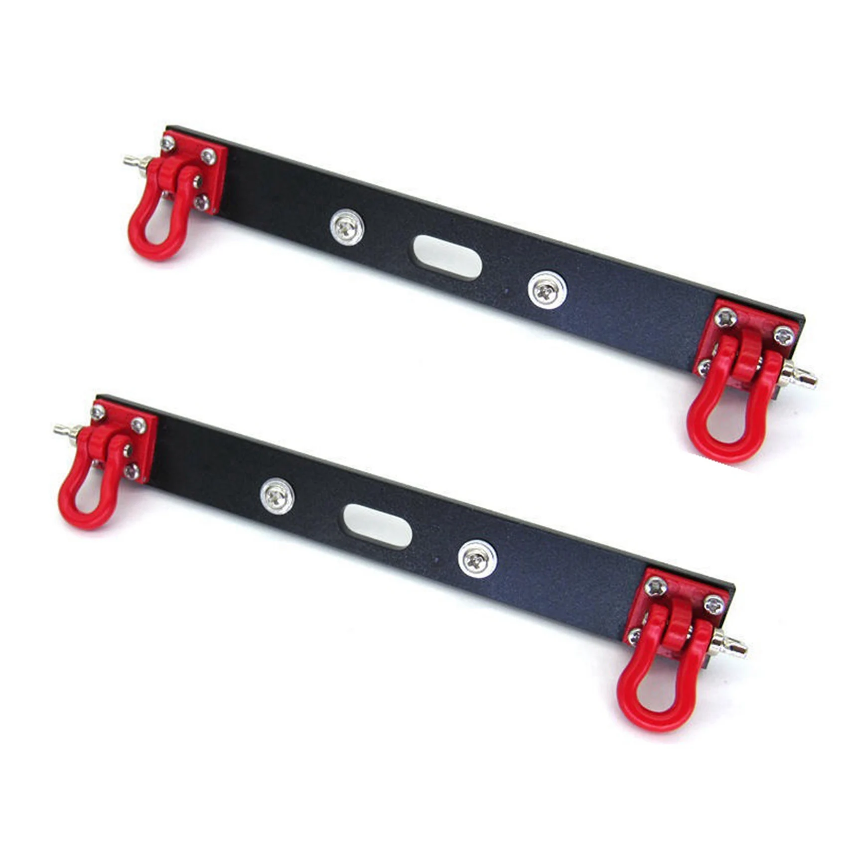 

2X Металлический задний бампер с буксировочным крюком для MN D90 D91 D99S MN90 MN99S 1/12 обновленные запасные части для радиоуправляемых автомобилей Аксессуары B & A