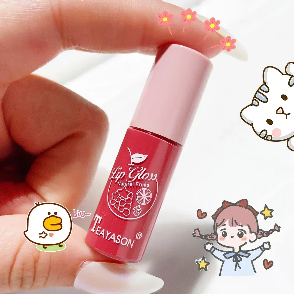 Mini 10 Colors Liquid Lip Gloss Waterproof Non-stick Lasting Velvet Matte Lipstick Lip Gloss Cosmetic lip gloss lip makeup lip glaze