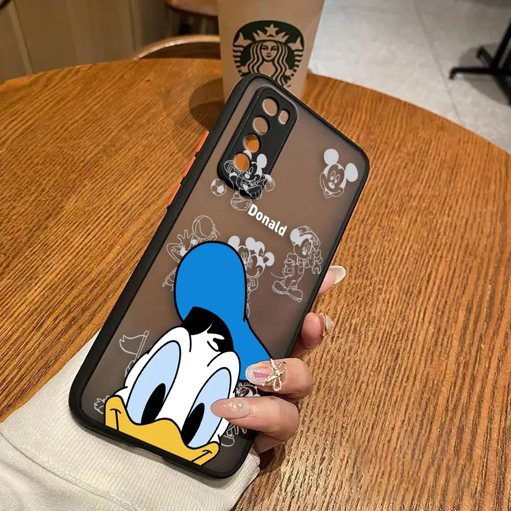 thumbnail image 1 of Matte Case for Huawei NOVA Y70 10 9 8SE 8 7SE 7I 7 6 5I 5 3I 4G 5G Case Funda Coque Capa Shell Mickey Minnie Mouse Anime Cartoon, 1 of 5