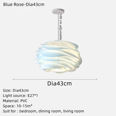 Blue-Dia43cm