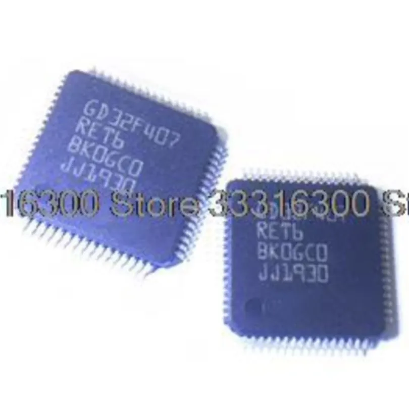 

5PCS New GD32F407RET6 QFP64 Microcontroller chip IC