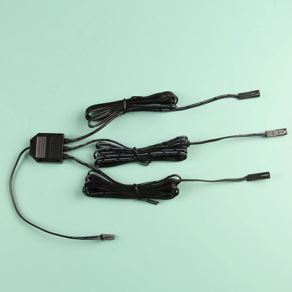 Electrical Distribution Box Electrical Box 3/6 Way Power Distribution Block DC 5V 12V 24V Splitter 3/6 Output Outlet Distributor with Dupont Terminal Port