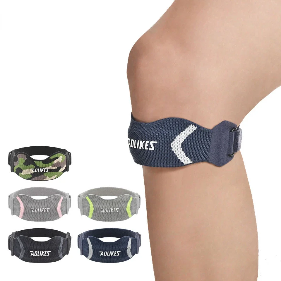 1PCS Patella Knee Strap, Pain Relief Patellar Tendon Support Strap, Knee Band Brace with Patella Stabilizer for Jumper