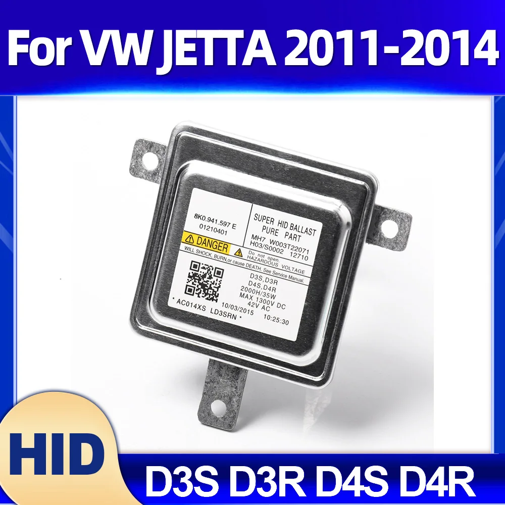 

35W D3S D3R Xenon HID Headlight Ballast Control Unit Module D4S D4R Xenon Lights Ballast For VW JETTA 2011 2012 2013 2014