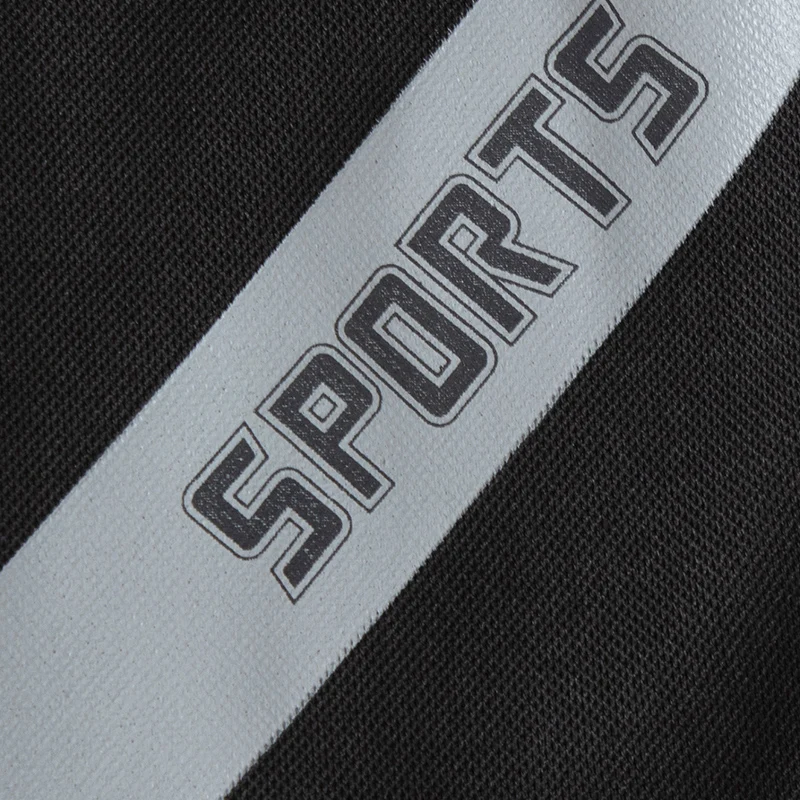 2 قطع الرجال السود البرق التجفيف السريع فضفاض بدلة...