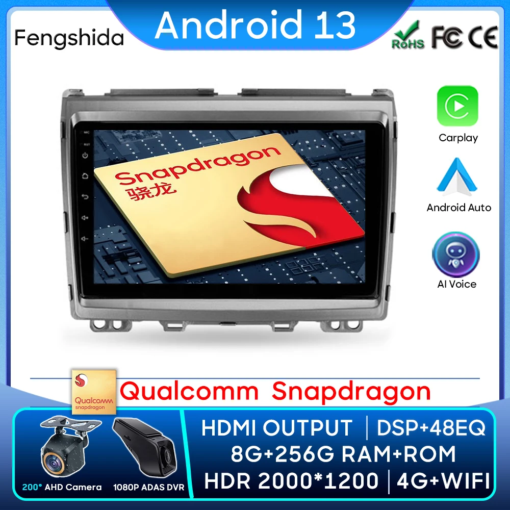 

Для Mazda MPV LY 2006 - 2016 автомобильное радио Carplay GPS-навигация Android Авто 5G BT Wifi стерео Мультимедийный Плеер No 2din