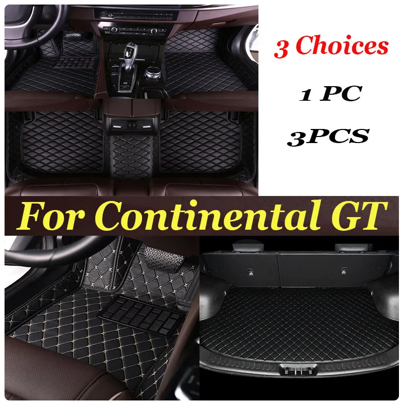 

Car Floor Mats For Bentley Continental GT Coupe 2012 2013 2014 2015 2016 2017 Auto Foot Pads Carpet Cover Interior Accessories