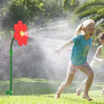 Crazy Dancing Daisy Sprinkler 360°Rotable Flower 1