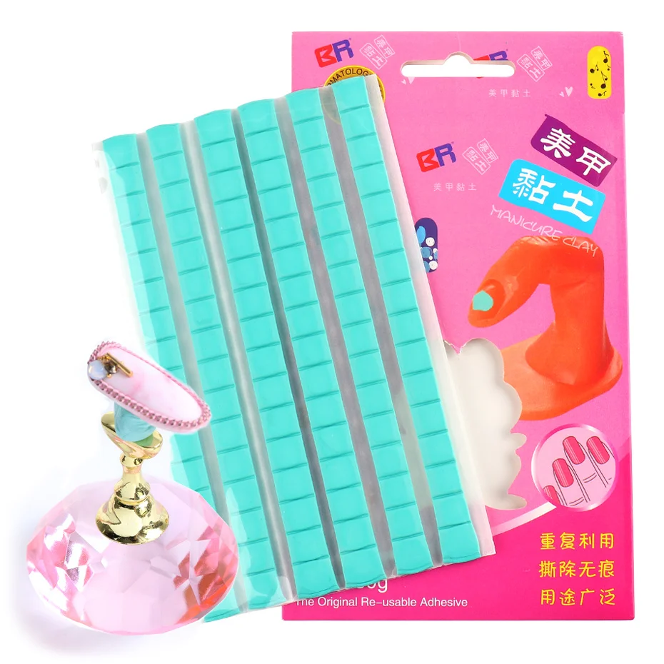 1 Pack Nail Adhesive Glue Clay Stick Removable Reusable Clay Stand