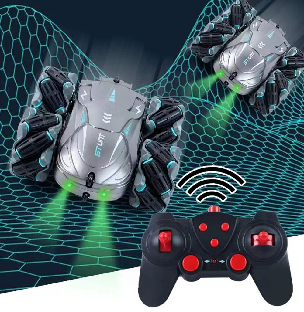 4Wd Rc Car Drift Stunt 360 Gradi Rotante Telecomando Drift Car Toys Rotolo Elettrico Mini High Racing Machine Car Toy For Kids