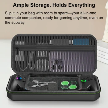 Per ROG Xbox Ally / Ally X, kit di accessori 4 in 1, custodia per il trasporto con protezione per lo schermo, cappuccio e salviette per joystick
