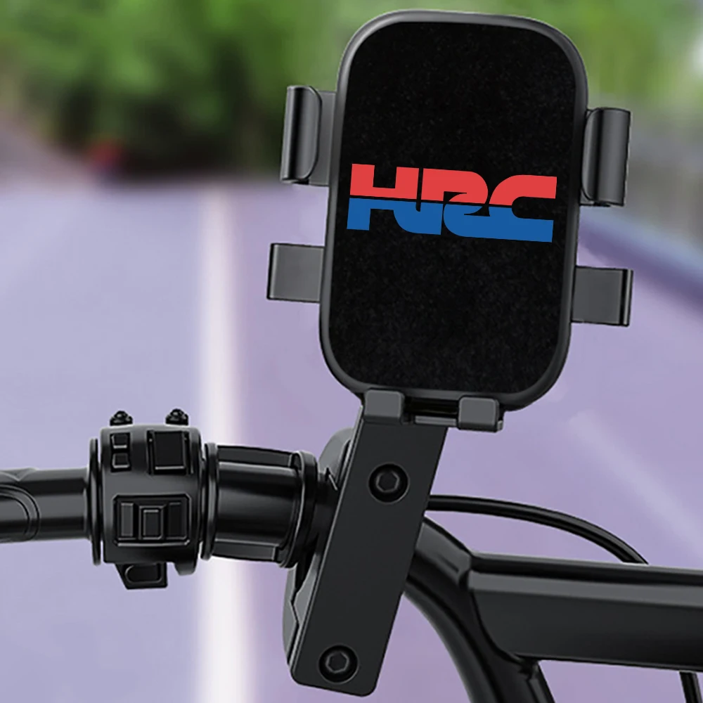 

Motorcycles bicycles Electric vehicle Mobile phone holder accessories for honda HRC