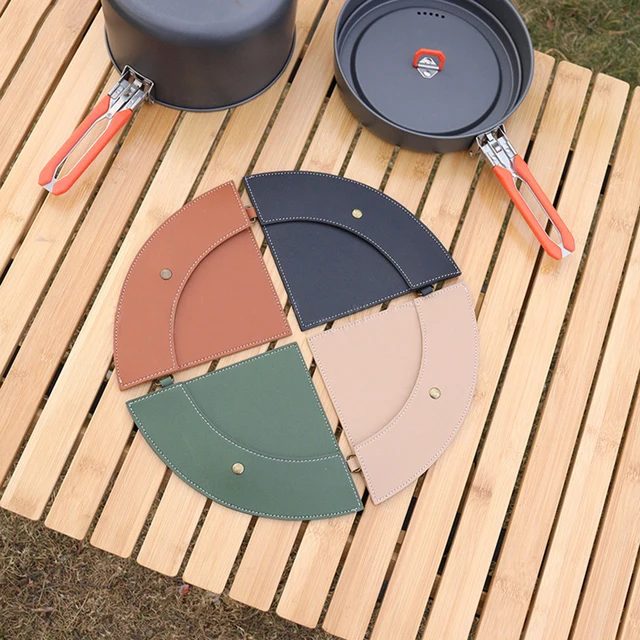 PU Leather Portable Coffee Filter Paper Storage Bag Dust-proof Reusable Camping Coffee Filter Holder For V60 Drip Coffee Dripper