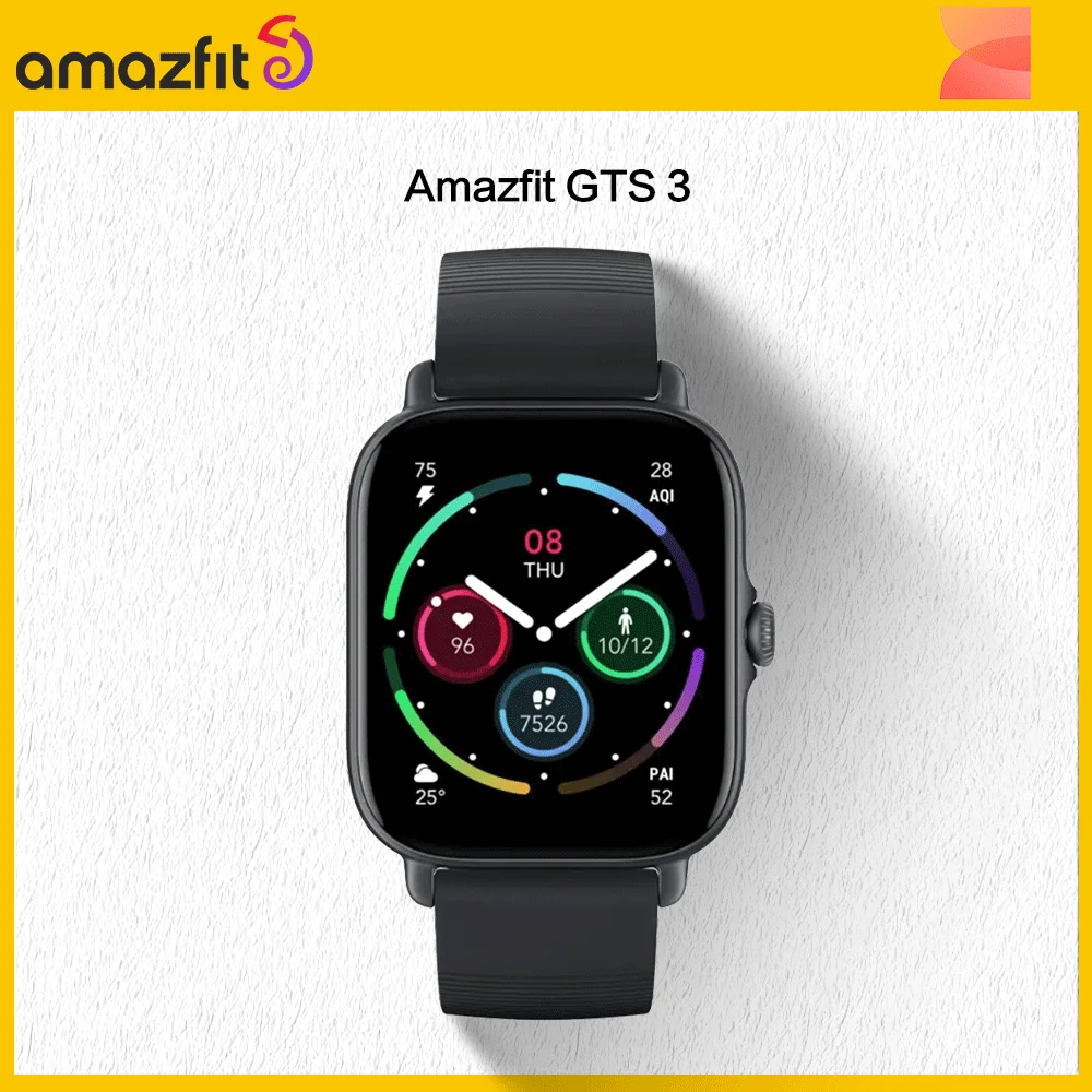 Amazfit-reloj inteligente Zepp OS para mujer, dispositivo con Pantalla  AMOLED, 5 ATM, con Alexa, GPS integrado, GTS 3, GTS-3, GTS3, para xiaomi -  AliExpress