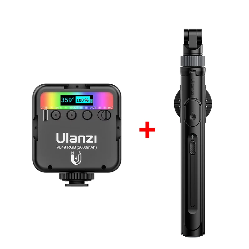 ตัวเลือกสินค้า ไฟ LED กล้อง RGB สี 800LUX สำหรับถ่ายภาพและวิดีโอ
