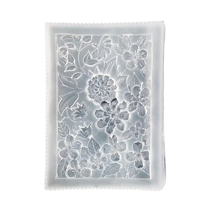 

Embossed Flower Cluster Ornaments Mirror Silicone Mold Epoxy Resin Casting Jewelry Tool Making Diy Craft Home Decor