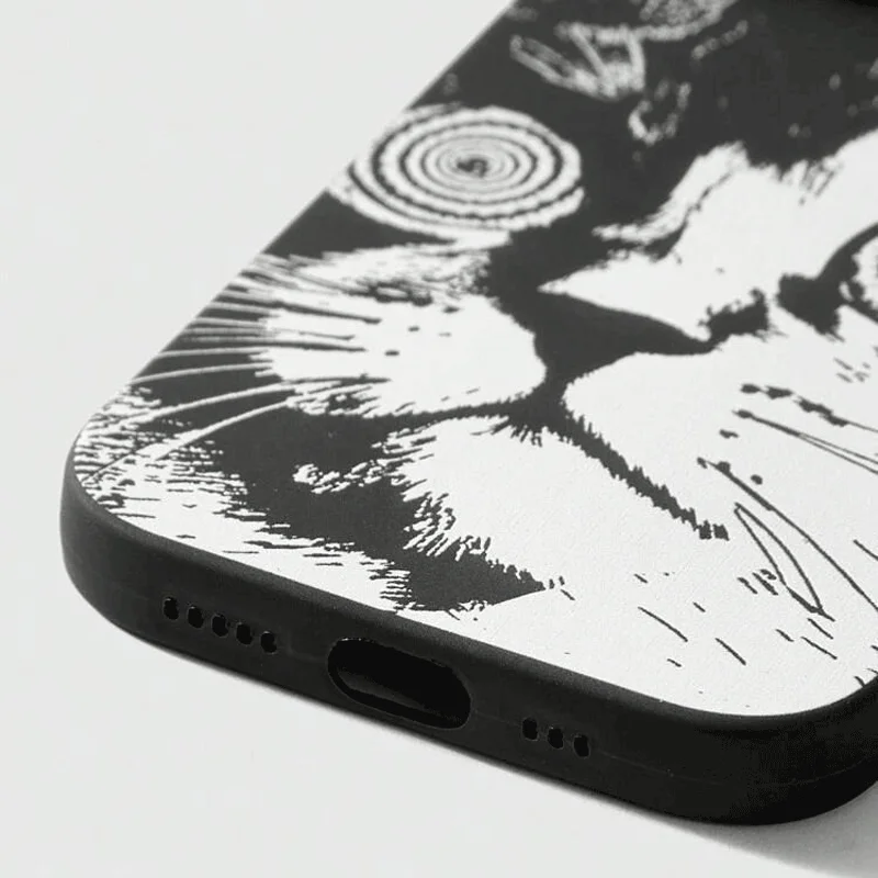 Coole Katze Handyhülle für iPhone 16e 15 14 13 12 11 Pro Max Plus Mini X XS XR SE 2020 2022 Funda Coque – Detail 8