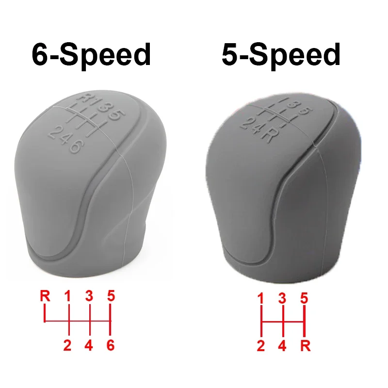 Silicone Non-Slip Gear Shift Knob Cover - Protective Car Interior Accessory