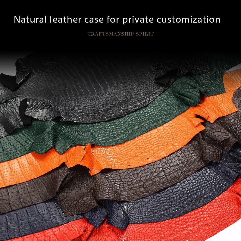 LANGSIDI 100% Natural Crocodile Leather Phone Case for samsung s24 ultra s23 s22 plus s21 Luxury back Cover For Galaxy S24ultra
