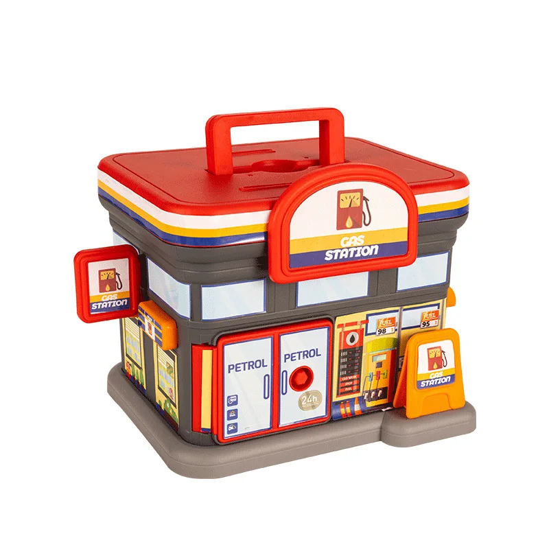 New Store Shaped Money Box Creative Plastic Key Lock Cash Box Students Portable Piggy Bank Safe Savings Jar For Kids Adults Gift