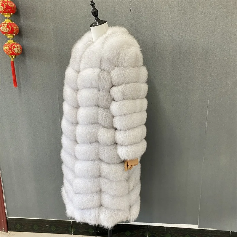 Seraphine Luxe Fox Fur & Cashmere Coat | women’s luxury winter coat