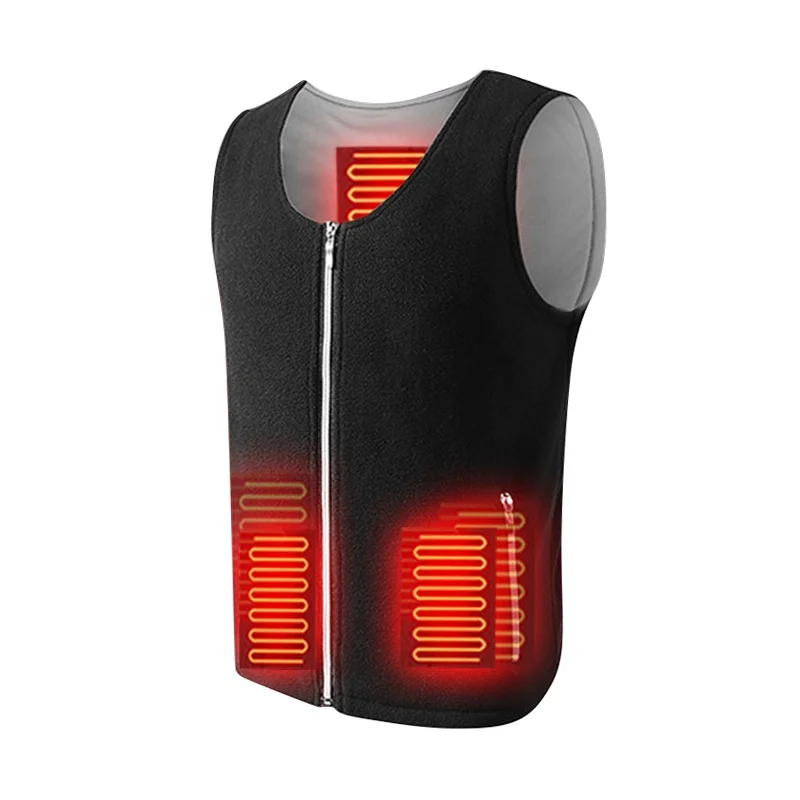 Heated Jacket 5 Ares Smart Electric Heating Vest USB Charging For Men Women Camping Traveling Outdoor Winter Body Warm