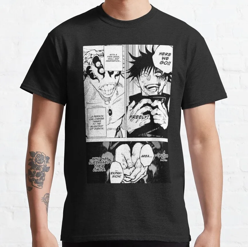 Toji Fushiguro Pure Cotton Anime Tee - Perfect Gift