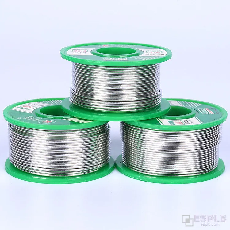 ESPLB Sn99.3 Cu0.7 50G ตะกั่วบัดกรีลวดดีบุก 0.5/0.6/0.8/1.0/1.2/1.5/2.0mm Rosin Core บัดกรีเชื่อมบัดกรีเหล็ก 1