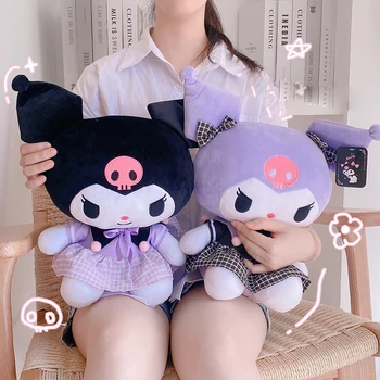 Sanrio Hello Kitty Kuromi Melody Cinnamoroll Stuffed Toys Plushier Soft Throw Pillow Plush Dolls Birthday Gift Valentines Gift 2