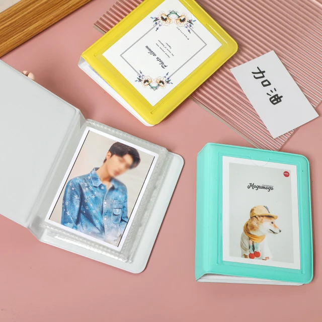 5/3inch Polaroid Photo Album Photos Family Album Collection PU Cover  Postcard Collection Book Interstitial Children's Baby Album - AliExpress