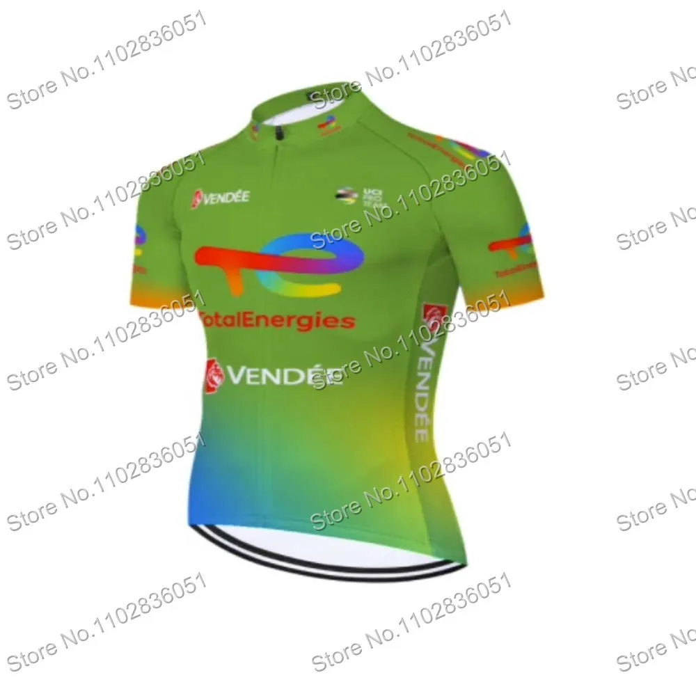 TOTAL Energies Cycling Jersey Men Summer Short Sleeve Cycling Clothing Road Bike Shirt Bicycle Tops MTB Maillot Ciclismo