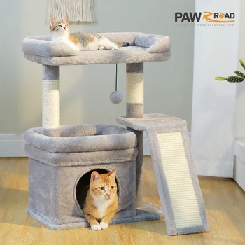 Compact Cat Tree Tower 1