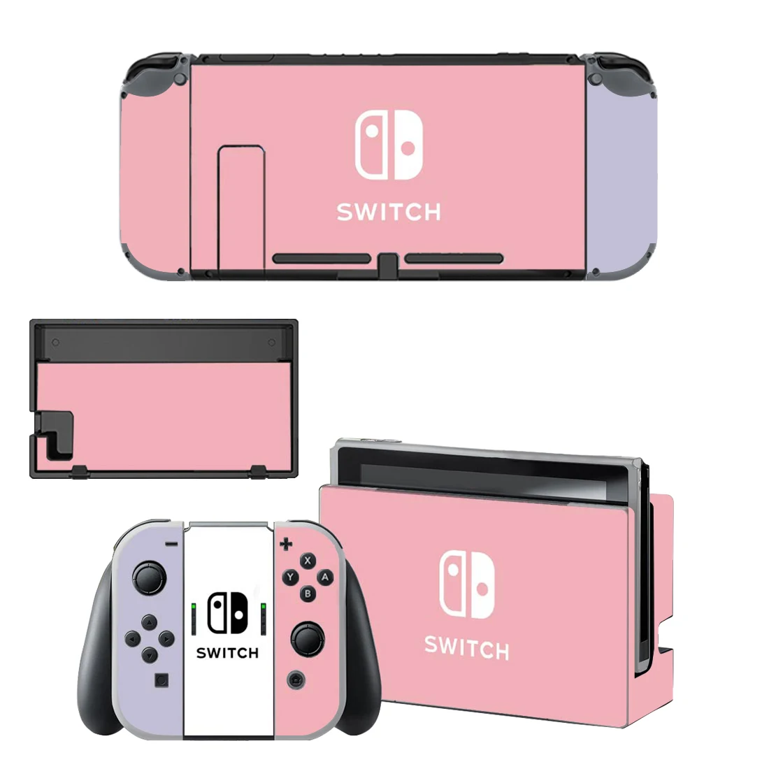 Lilac Nintendo Switch Skins Pastel Switch Skin Pastel Pink
