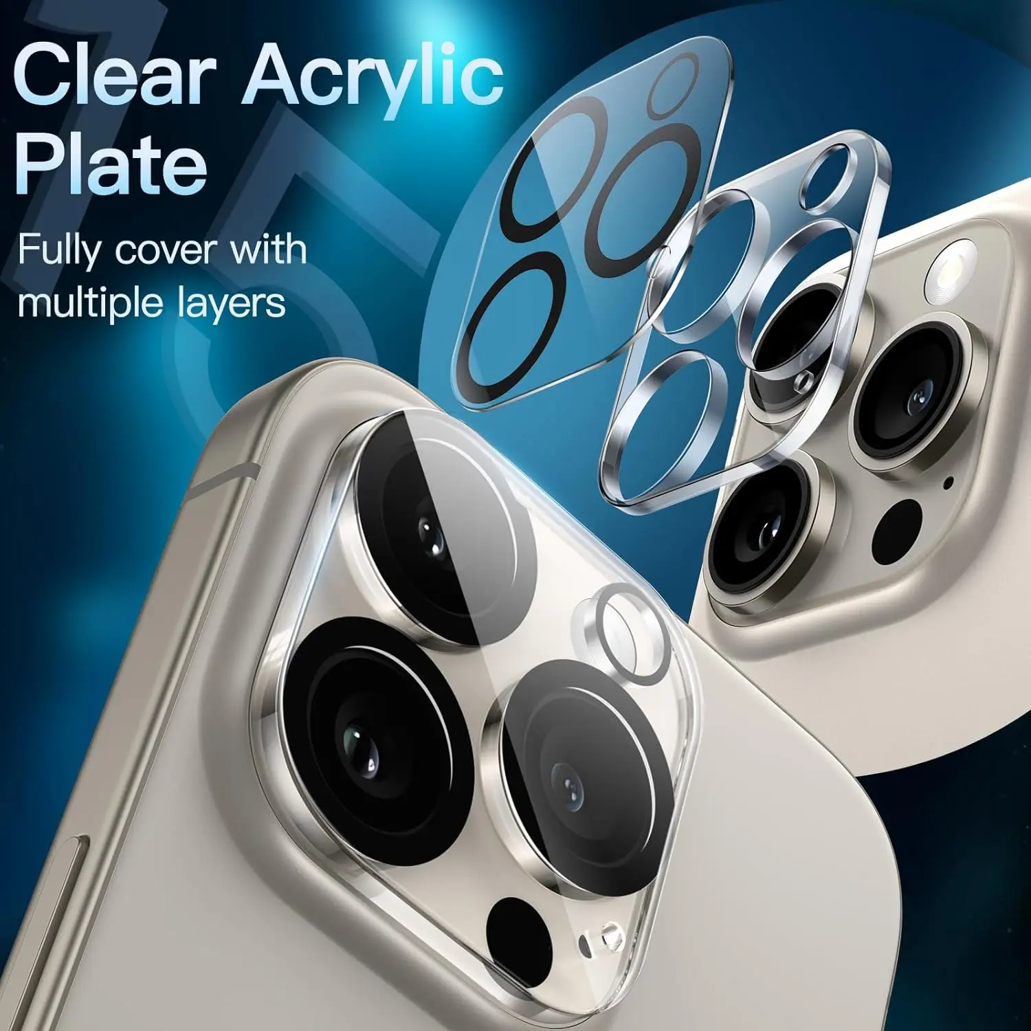 Premium Camera Lens Protector Cover - Enhanced Phone Case Accessory