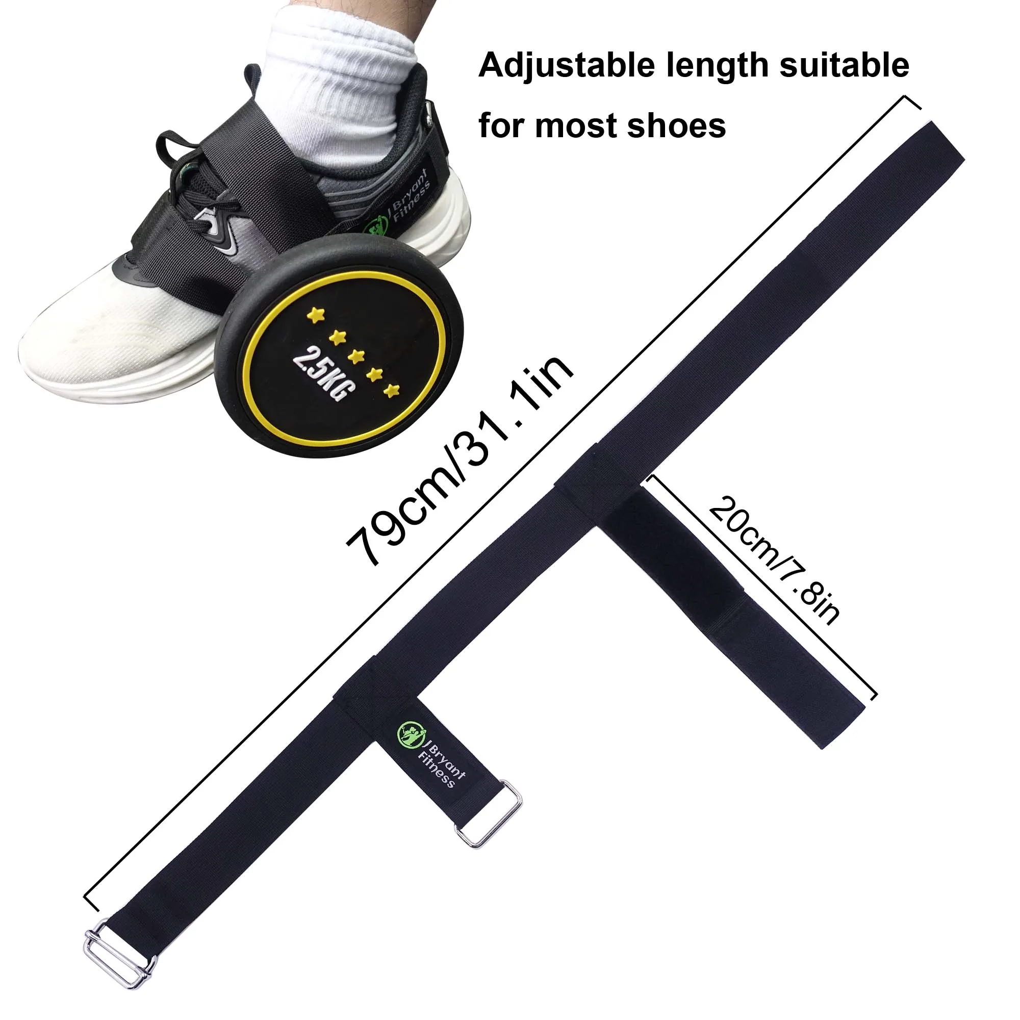 Dumbbell Ankle Strap Foot Strap Leg Muscle Strengthen Training Calves Shins Workout Tibialis Trainer Dumbbell Webbing ankle straps ankle weights strap ankle weights