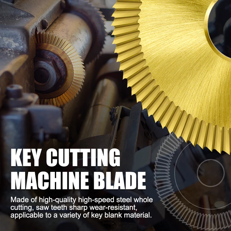 Locksmith Tools CMCP Saw Blade HSS 60mm/70mm Key Copy Machine Blade For Duplication Key Machine Milling Cutter Cutting Disc locksmith extractor tools lock repair tool lock pick set locksmith tools lock pick tools end milling cutter milling cutter