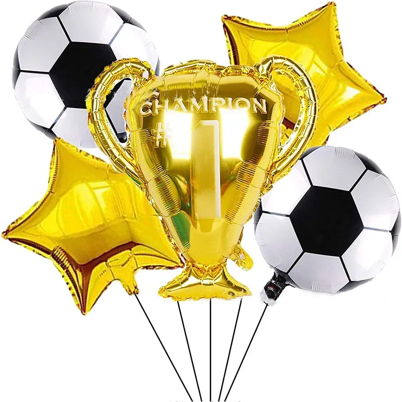 Soccer-Themed Bouncy Toy Balls