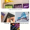 20/24/60/72-Color Metal Watercolor Painting Set, New Portable Box With Sparkling Pearl Solid Watercolor Painting, Art Supplies 4