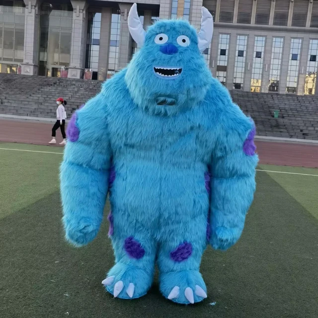 Monsters Inc Sulley Inflatable Costume for Adults